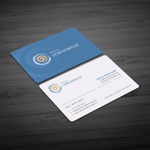 Clean and elegant business card