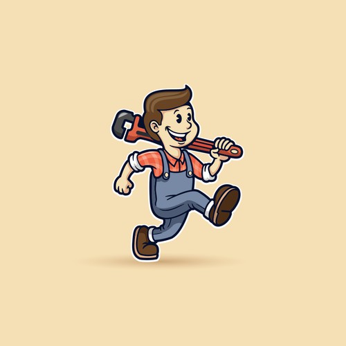 Plumbing Mascot