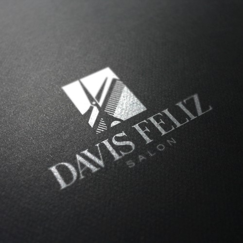 "Davis Feliz" Business Card Mockup