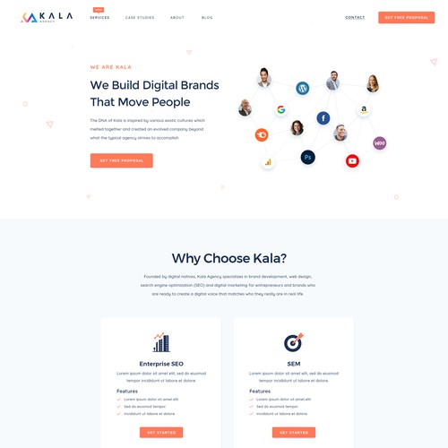  Website Design for Digital Marketing Agency 