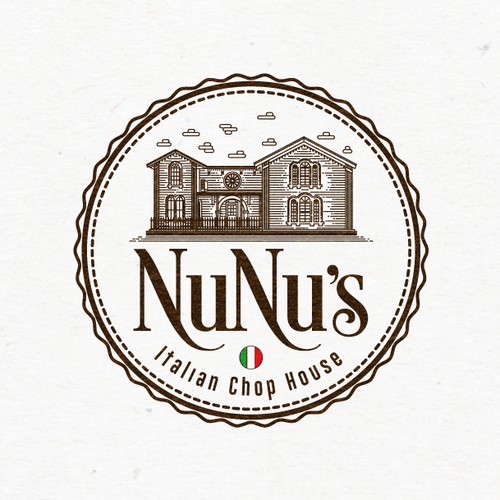 Italian steak house in classic home! Logo