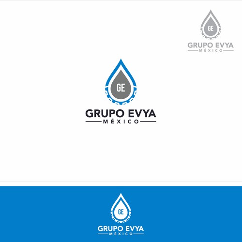 simple logo for Grupo Evya