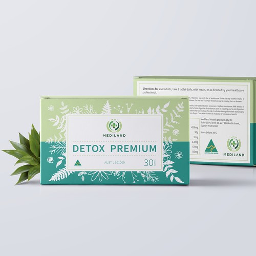 Detox Premium Packaging