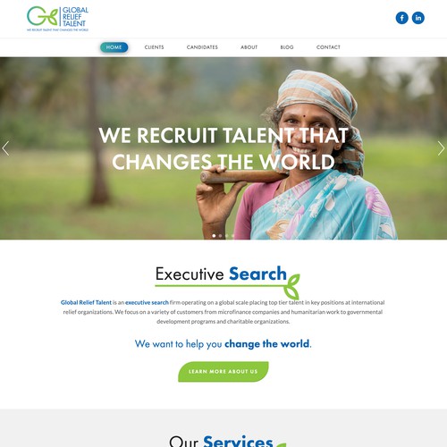 Global Relief Talent Modern Design