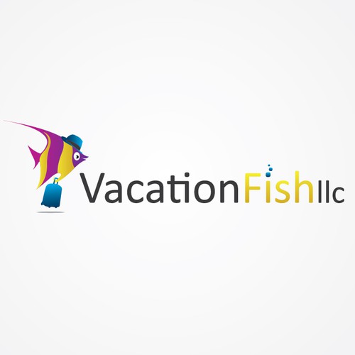 logo for vacation fish llc