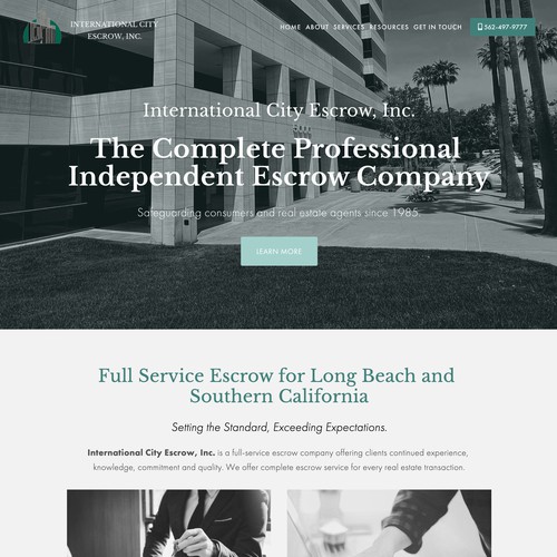 International City Escrow Redesign