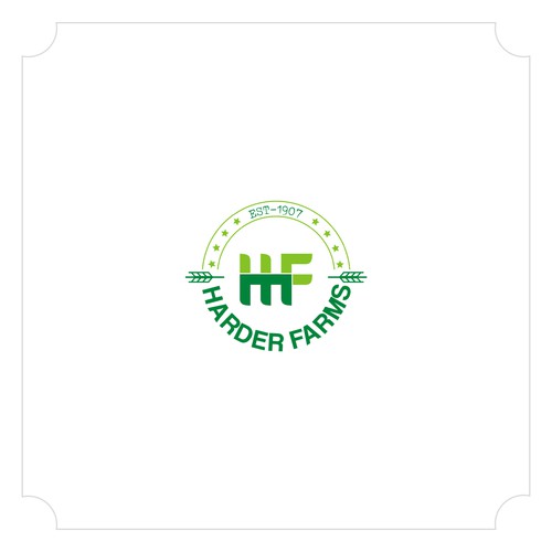 We need a First Ever Logo For Harder Farms - 112 year old Family Farm