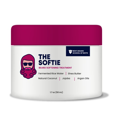 The Softie Beard Softening Treatment Mockup