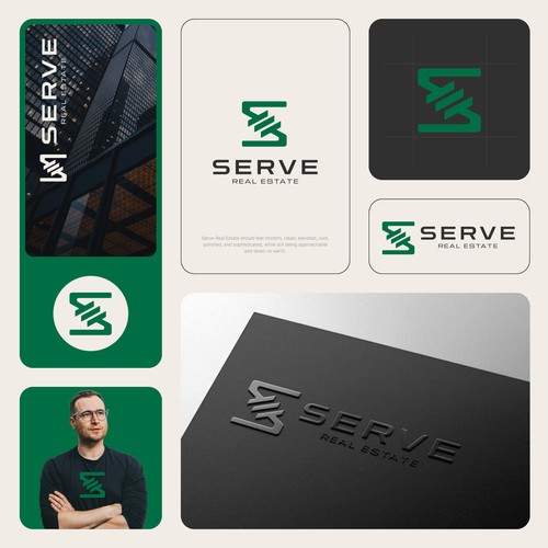 Bold logo for Real Estate Broker Company