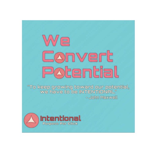 Logo concept for “Intentional”