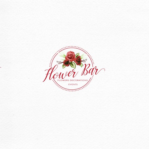 Flowers decorations logo