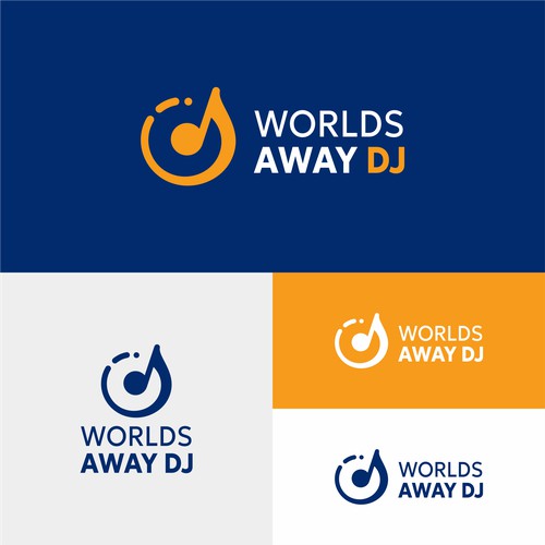 Meaningfull Logo for Worlds Away DJ