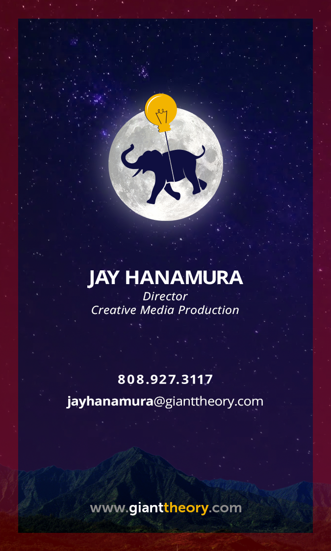 Giant Theory Business Card Design