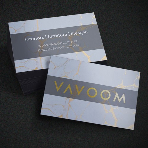 Vavoom business card concept
