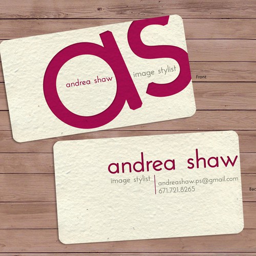 stationery for andrea shaw image stylist