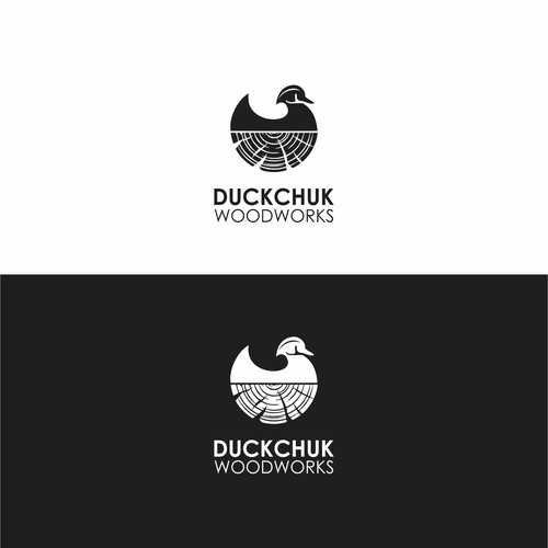 Creative woodworking logo for a small shop for a wildlife 