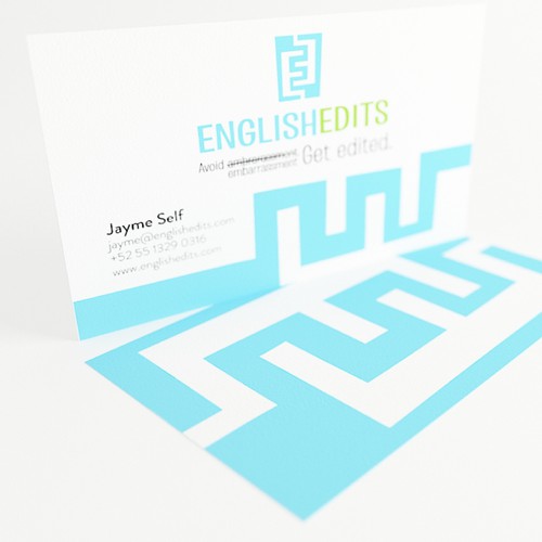 Create the next logo & business card for English Edits