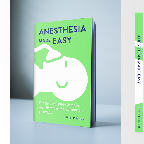 Create a Swiss Style book cover for an unconventional medical text book