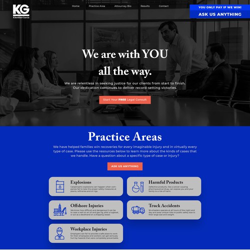 KG web page