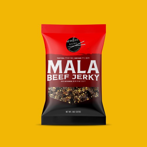 Walee's signature Beef Jerky (家常小馆特色牛肉干）