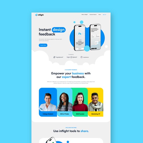 Inflight Landing Page Contest Entry