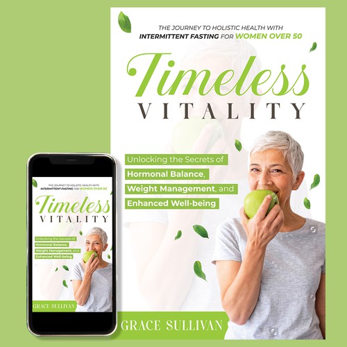 E-book Cover Design for Intermittent Fasting for Women over 50