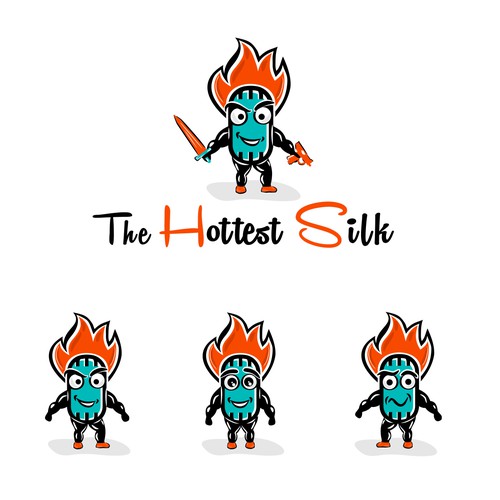 logo for The Hottest Silk