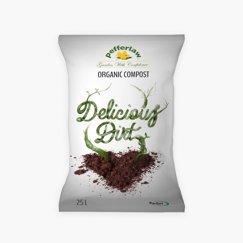 Fun package design for compost