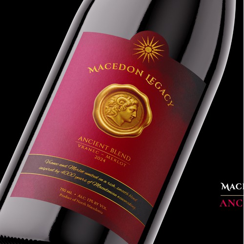 Premium Wine Label Series