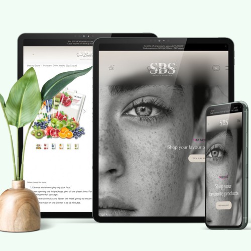 Beauty and Skincare E-Commerce Website