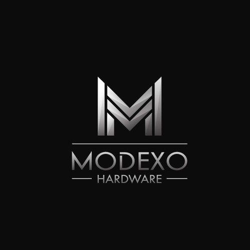 bold metal logo for hardware company