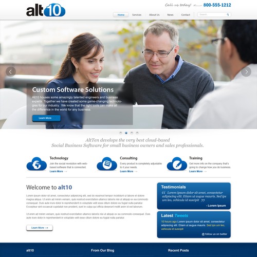 Website Design for Alt10