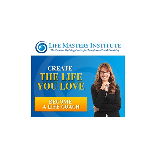 Create a set of remarketing banner for Life Coach Training Program