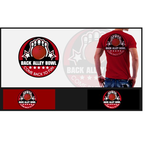 Create a logo for a bowling center under new owner.