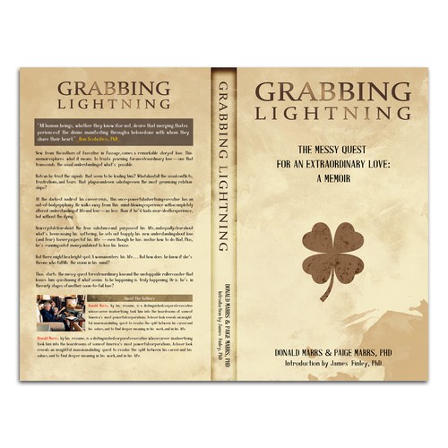 GRABBING LIGHTNING COVER BOOK