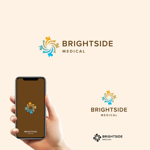 Warm logo for BrightSide Medical