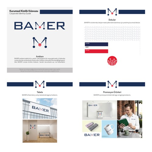 Bamer Electric - Software  Logo and Corporate Identity Design