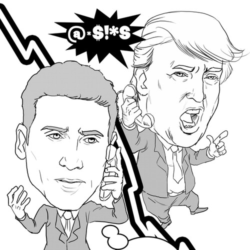 Donald Trump Sucks! Cartoon/ Comic Panel wanted for +ME, LLC
