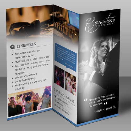 wedding brochure