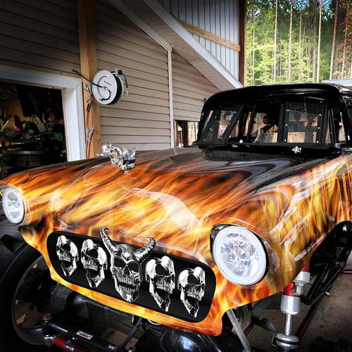 57 Chevy Nomad Mega Monster Truck Wrap