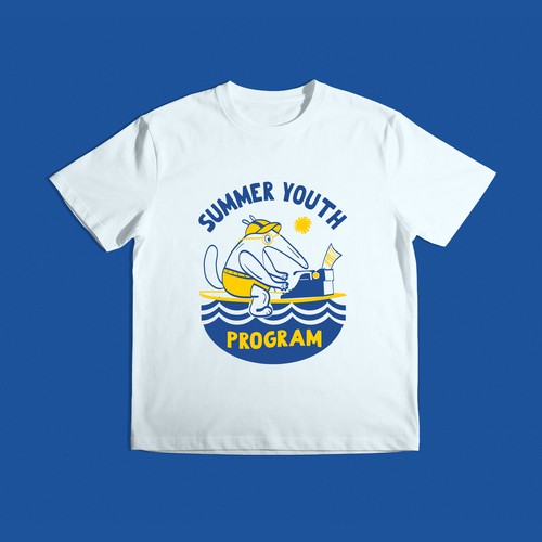 Fun t-shirt logo for students and teachers!