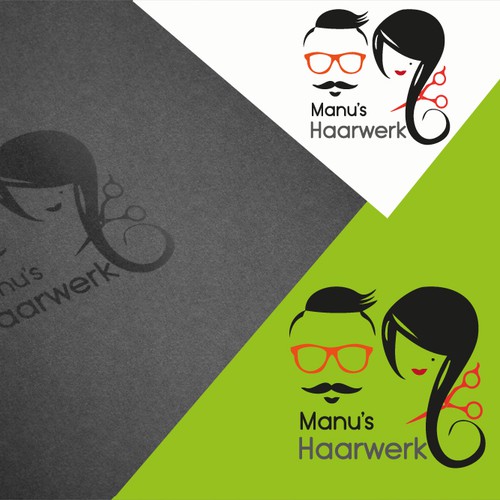 Logo design for hairdressing salon