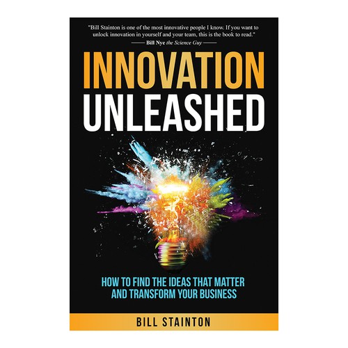 Bold, innovative book cover to appeal to senior-level business leaders