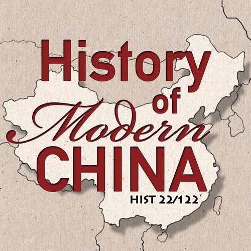 Poster for "History of Modern China" University Course