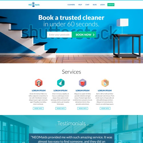 Maid Business Website