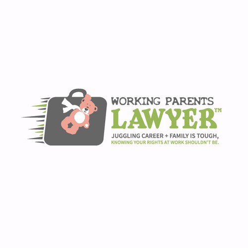 Unusual Logo concept for a lawyer