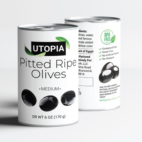 Olives Packaging Design