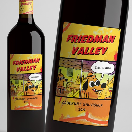 wine label