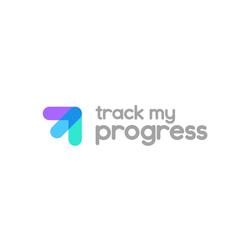 Stunning logo for educational web application Track My Progress
