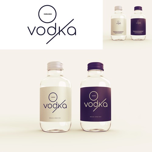 Bold Logo for Vodka Label